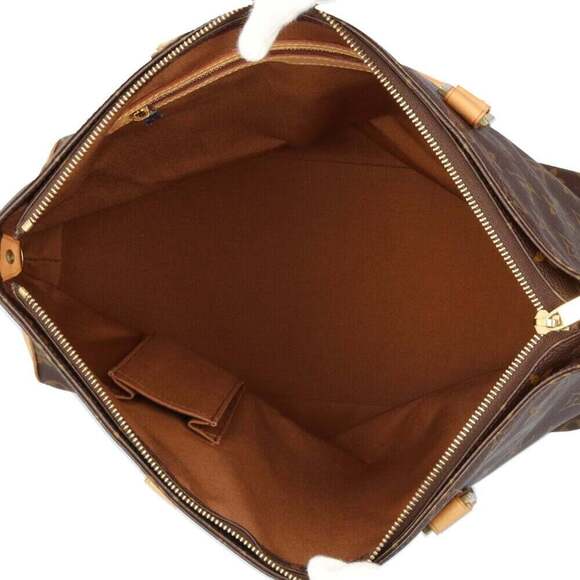 Louis Vuitton Sac Shopping Tote in Monogram (M51108) - Purse  LOUIS VUITTON Brown Monogram Canvas Tote Bag